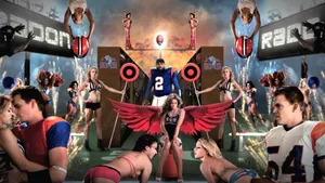 Crazy Blue Mountain State Poster Wallpaper