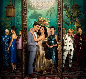 Crazy Rich Asians Glamorous Characters Wallpaper