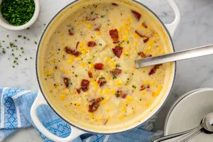 Creamy Corn Chowder Wallpaper