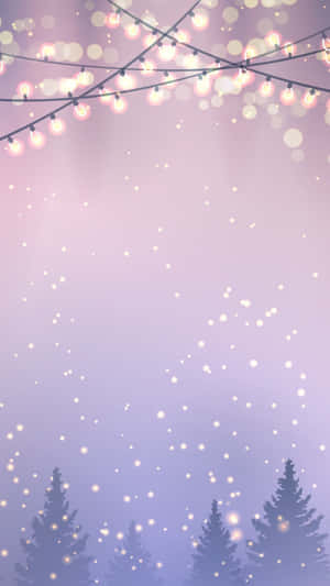 Create Festive Holiday Vibes With A Cute Christmas Phone! Wallpaper