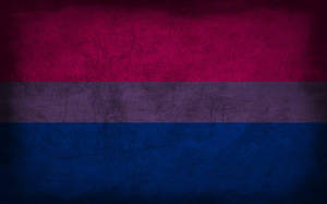 Creative Bisexual Flag Art Wallpaper