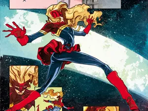 Creative Captain Marvel Art Wallpaper