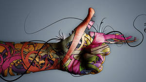 Creative Hand Graphic Tattoos Wallpaper
