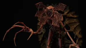 Creepy Demogorgon Stranger Things Wallpaper