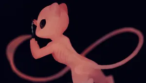 Creepy Mew Wallpaper