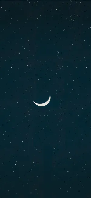 Crescent Moon Aesthetic Iphone 11 Wallpaper