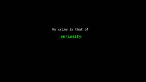 Crime And Curiosity Hacker 4k Wallpaper