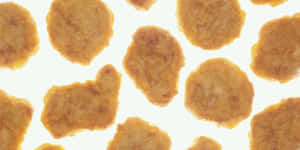 Crispy And Delicious Chicken Nuggets Wallpaper