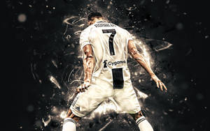 Cristiano Ronaldo Portugal Cygames Glowing Wallpaper