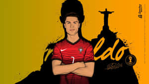 Cristiano Ronaldo - The Master Of Soccer Wallpaper