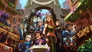 Critical Role 50th Episode Fan Art Wallpaper