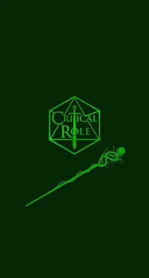 Critical Role Keyleth Symbol Wallpaper