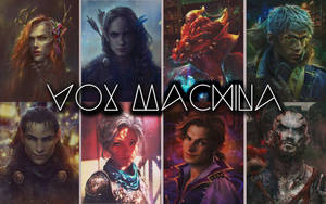 Critical Role Vox Machina Hero Portraits Wallpaper