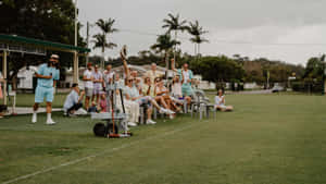 Croquet Game Spectators Cheering.jpg Wallpaper