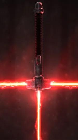 Cross Guard Lightsaber Star Wars Iphone Wallpaper