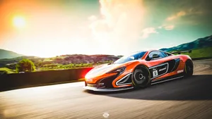 Cruise In Style With This Cool Mclaren Wallpaper