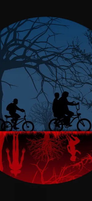 “cruising Around Town On The Stranger Things Bike.” Wallpaper