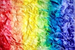 Crumpled Rainbow Background Wallpaper