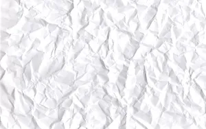 Crumpled White Paper Presentation Wallpaper