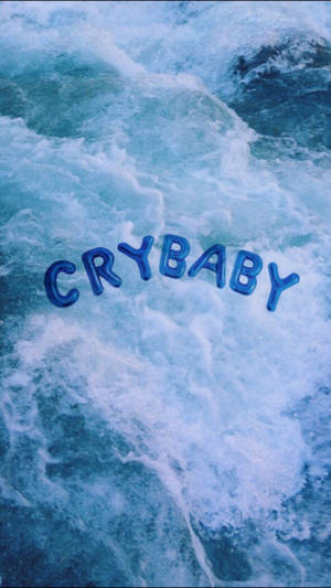 Crybaby Blue Aesthetic Phone Wallpaper