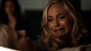 Crying Caroline Forbes Wallpaper