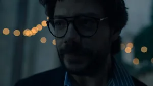 Crying Professor Money Heist Wallpaper