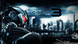 Crysis 3 Logo City Skyline Wallpaper