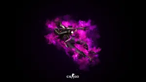 Cs Go Purple Color Bomb Wallpaper