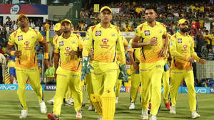 Csk 2021 On Field Wallpaper