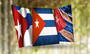 Cuban Flag Image Series Wallpaper