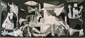 Cubist_ Masterpiece_ Guernica_ Reproduction Wallpaper