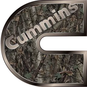 Cummins Wood Aesthetic Logo Wallpaper