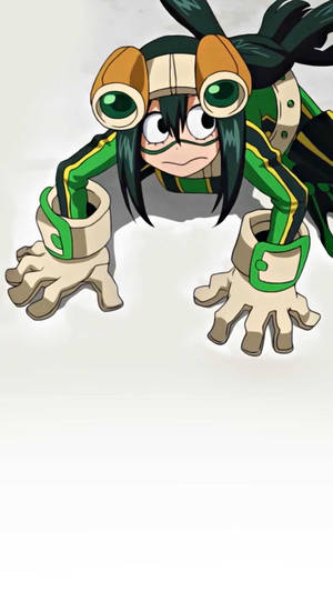 Curious Crawling Froppy Wallpaper