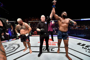 Curtis Blaydes Champion Ufc Wallpaper