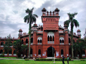 Curzon Hall Building In Dhaka Wallpaper