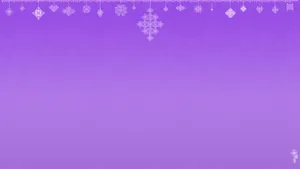 Cute Aesthetic Pc Purple Snowflakes Wallpaper