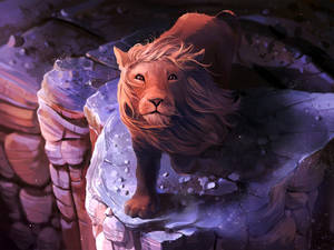 Cute Animated Lion King Wallpaper