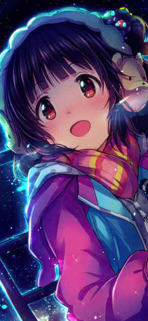 Cute Anime Girl Phone Wallpaper