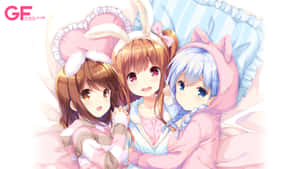 Cute Anime Girlfriend Beta Wallpaper