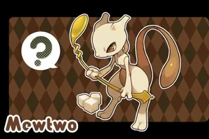 Cute Baby Mewtwo Wallpaper