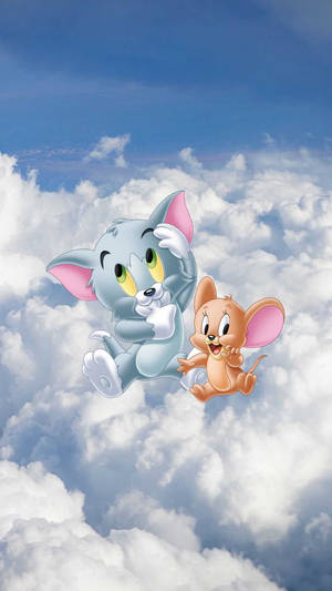 Cute Baby Tom And Jerry 4k Wallpaper