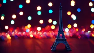 Cute Background Eiffel Tower Wallpaper