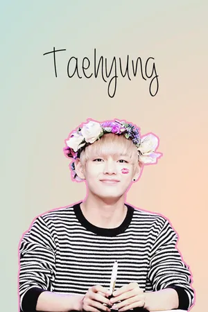 Cute Bts V Flower Crown Wallpaper