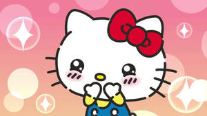 Cute Cartoon Hello Kitty Pfp Wallpaper