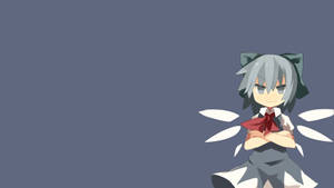 Cute Cirno From Touhou Wallpaper