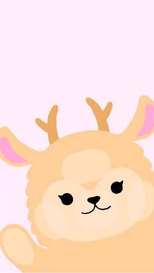Cute Deer Girly Iphone Wallpaper