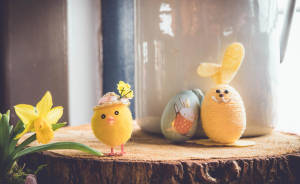 Cute Easter Desktop Art Wallpaper