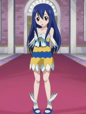 Cute Fairy Tail Wendy Marvell Wallpaper