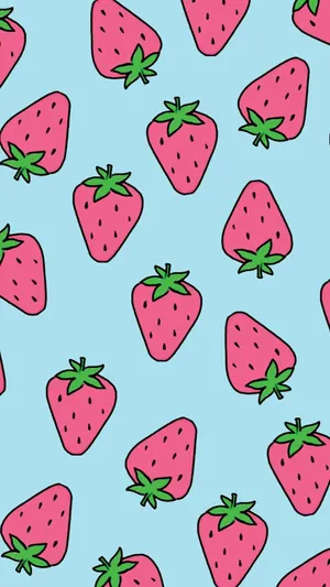 Cute Food Iphone Cartoon Wallpaper
