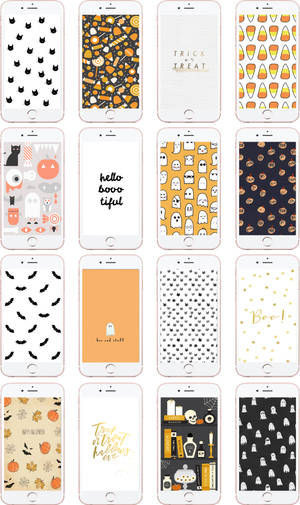 Cute Halloween Iphone Templates Wallpaper